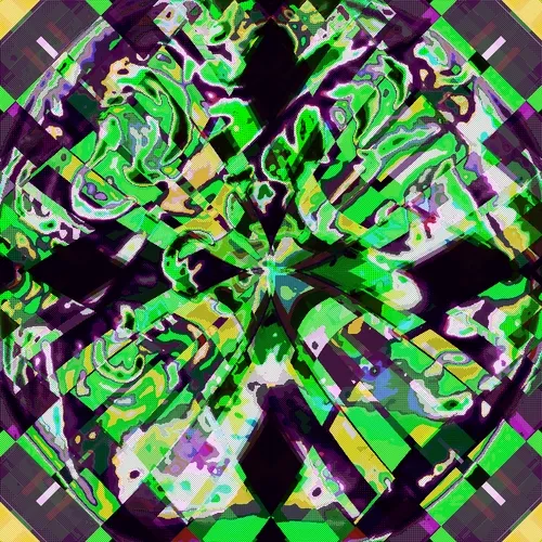 Psychedelic Shapes With Basileus