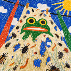 Holey Frog Sheet