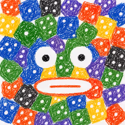 Patchwork Dice Face