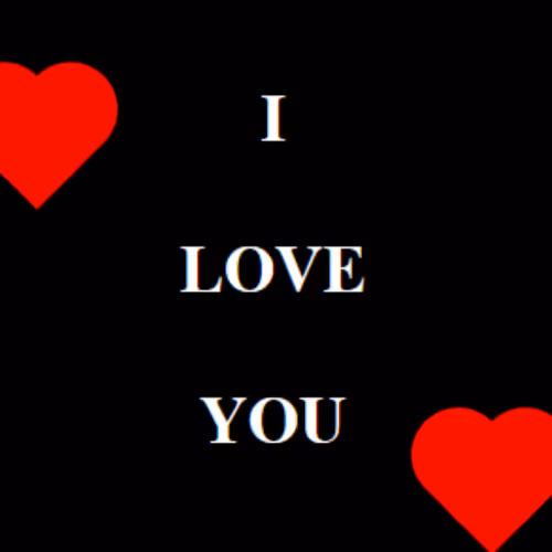 I LOVE YOU by NO ART