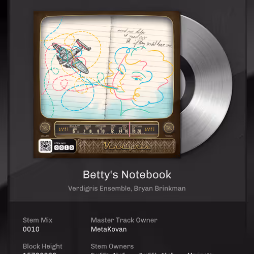 Betty's Notebook Silver Edition (Mix: 0010)