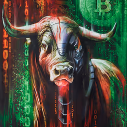 The Finance Bull: Reloaded - Lithography #13/20