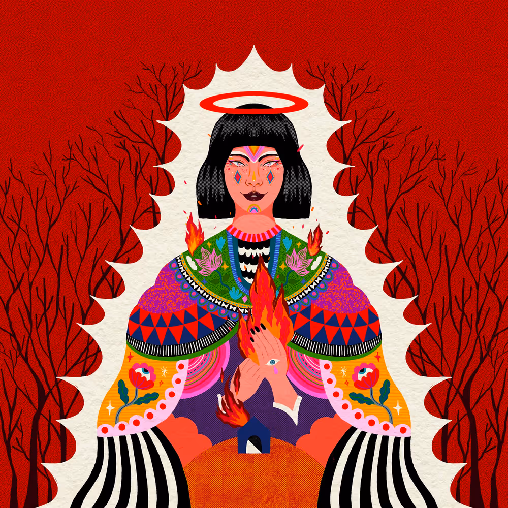 “Red” by Diela Maharanie