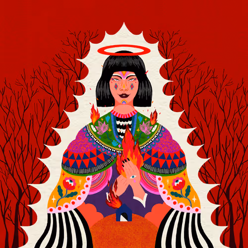 “Red” by Diela Maharanie