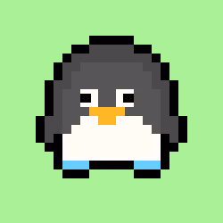 tiny pudgy penguin #418