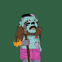 Caveman Zombie Earth #50