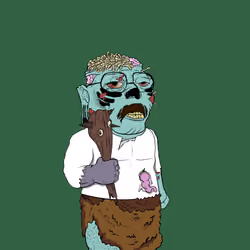 Caveman Zombie Earth #658