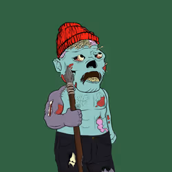 Caveman Zombie Earth #642