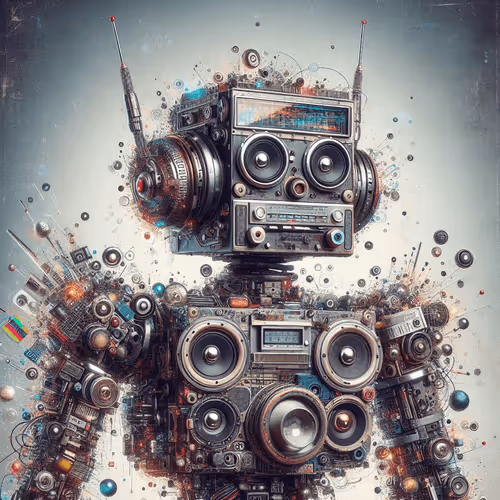 Digital Art Robot 1