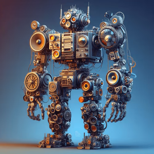 Digital Art Robot 1