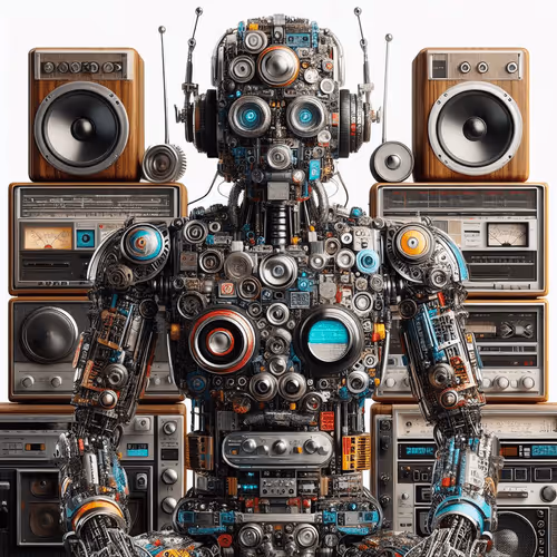 Digital Art Robot 1