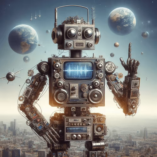 Digital Art Robot 1