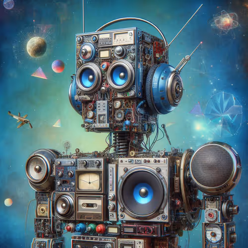 Digital Art Robot 1