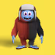 7696