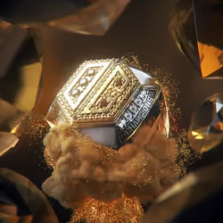 Gold Dota 2 Ring #10/10