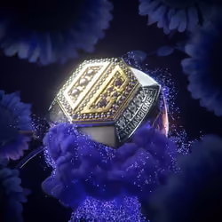 Purple Dota 2 Ring  #1/1