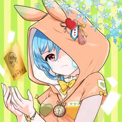 Snow - Rabbit orange #0586