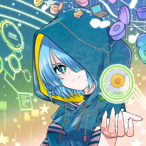Snow - Pank blue green #0193