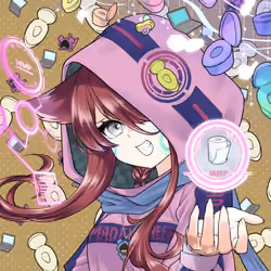 Flayer - Mad blue pink #1888
