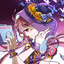Flayer - Halloween purple #0585