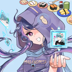 Nora - Mad purple #0638