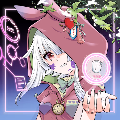 Eva - Rabbit purple #0795