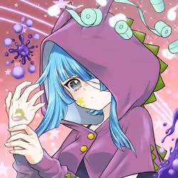 Snow - Dragon purple #0257