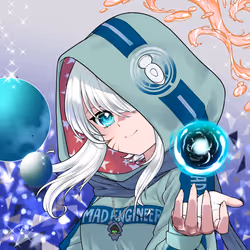 Eva - Mad blue green #0155