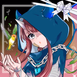 Flayer - Devil blue green #0639
