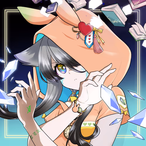 Zoey - Rabbit orange #1577