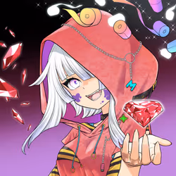 Eva - Pank red #1005