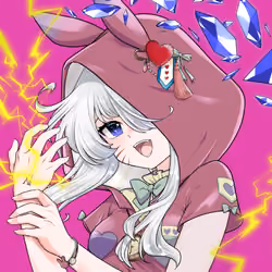 Eva - Rabbit purple #0600