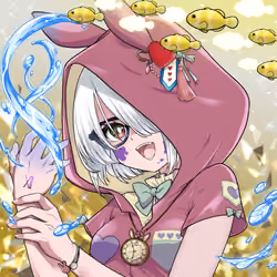 Eva - Rabbit purple #0535