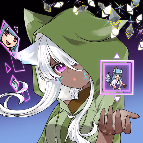 Eva - Dogear green #1790