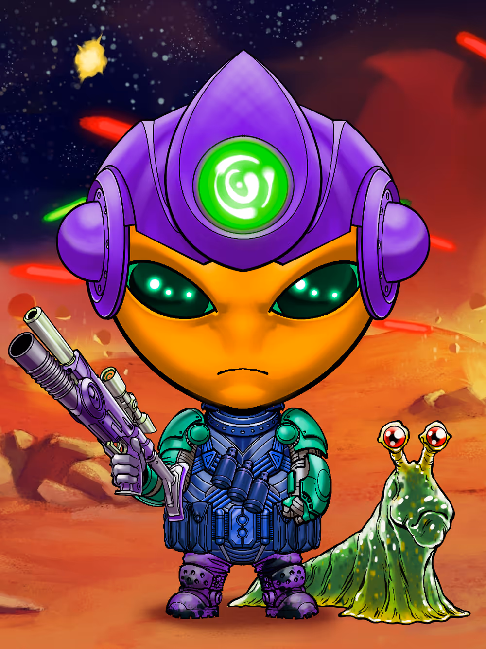 War Saturn Soldier #9970