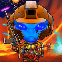 War Neptune Soldier #5647