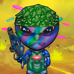 War Pluto Soldier #6669