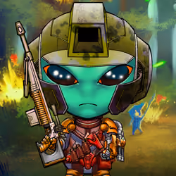 War Mars Soldier #3517