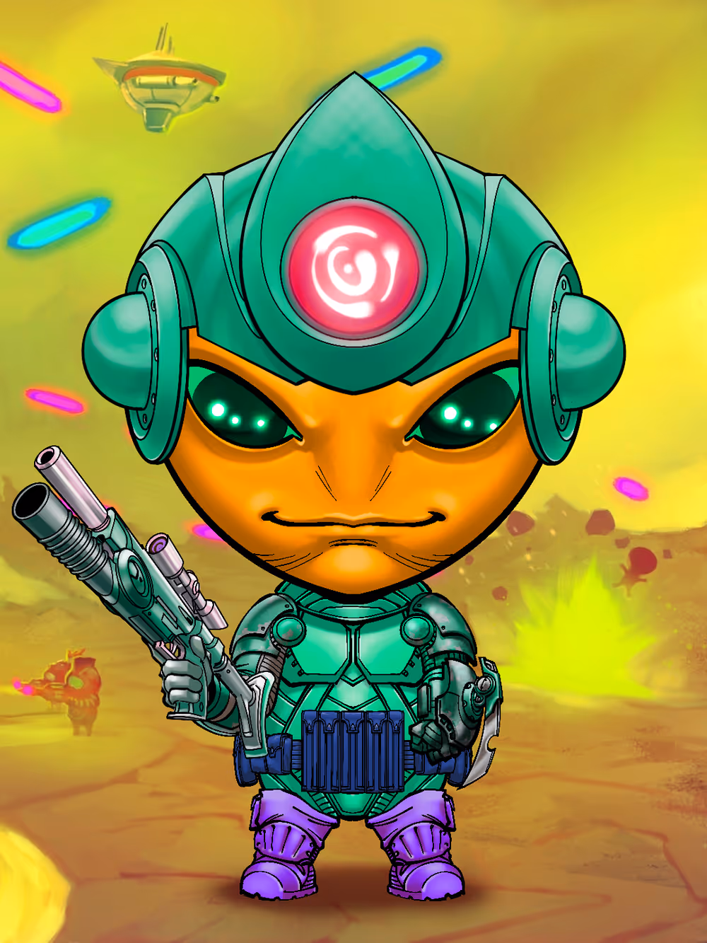 War Saturn Soldier #9969