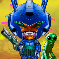 War Saturn Soldier #8828
