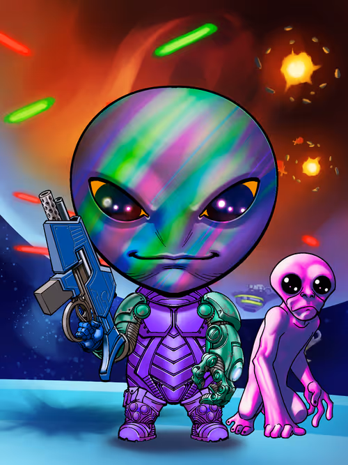 War Pluto Soldier #9951