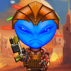 War Neptune Soldier #7325