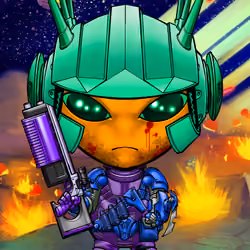 War Saturn Soldier #3042