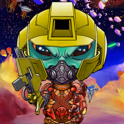 War Mars Soldier #4160