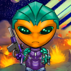 War Saturn Soldier #8448