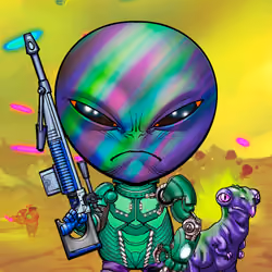 War Pluto Soldier #2972