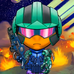 War Saturn Soldier #7728