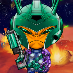 War Saturn Soldier #8280