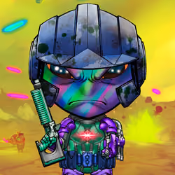 War Pluto Soldier #6801