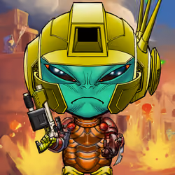 War Mars Soldier #6352